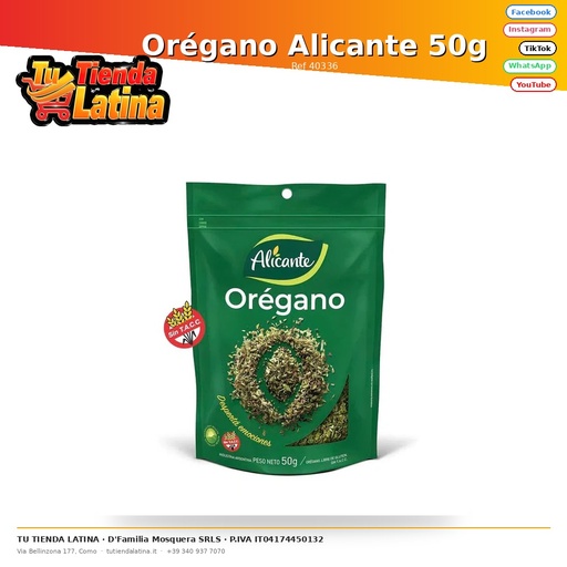 [40336] Orégano Alicante 50g