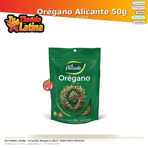 [40336] Oregano Alicante 50g