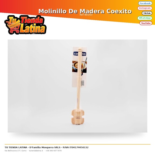 [80163] Coexito Wooden Grinder