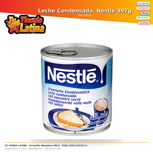 [14026] ​Leche Condensada  Nestlé 397g