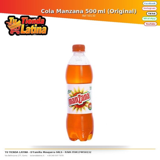 [50130] Apple Cola 500ml (Original)