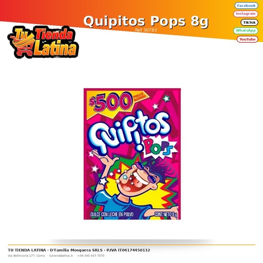 [30783] Quipitos Pops 8g