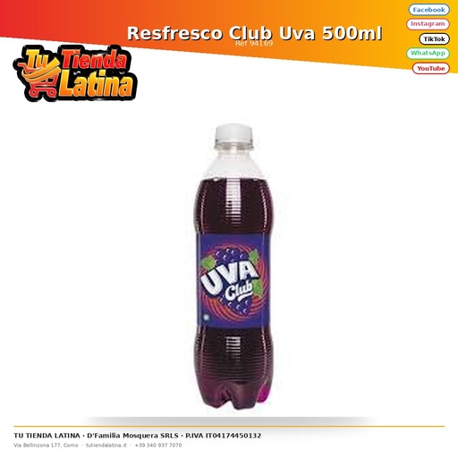 [94169] Resfresco Club Uva 500ml