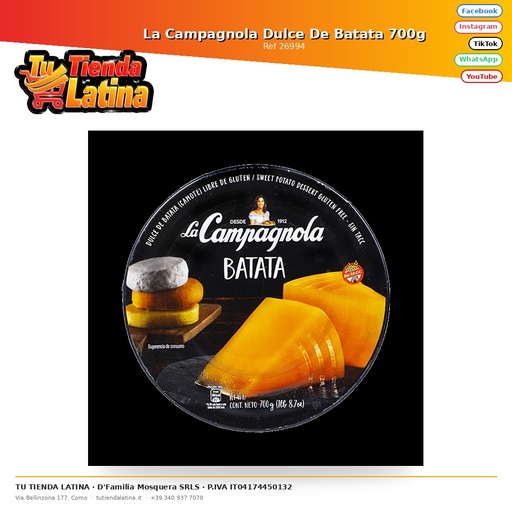 [26994] Patata Dolce Campagnola 700g