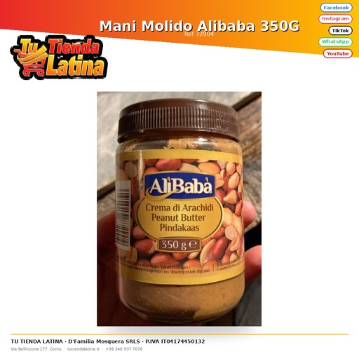 [72904] Mani Molido Alibaba 350G