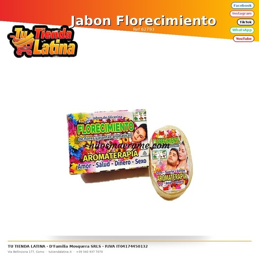 [62793] Sapone in fiore