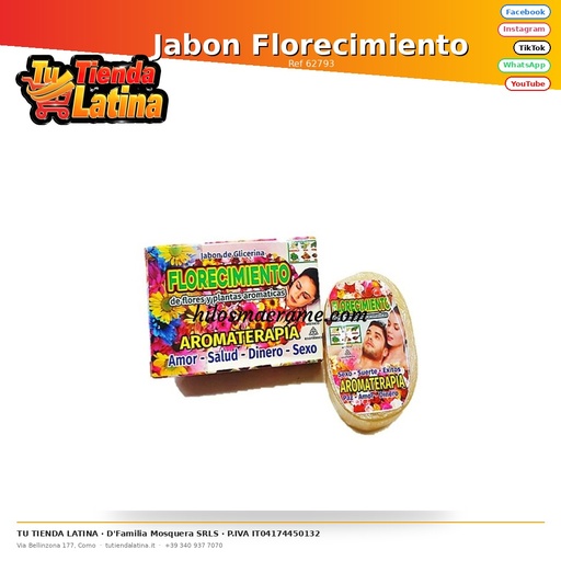 [62793] Sapone in fiore