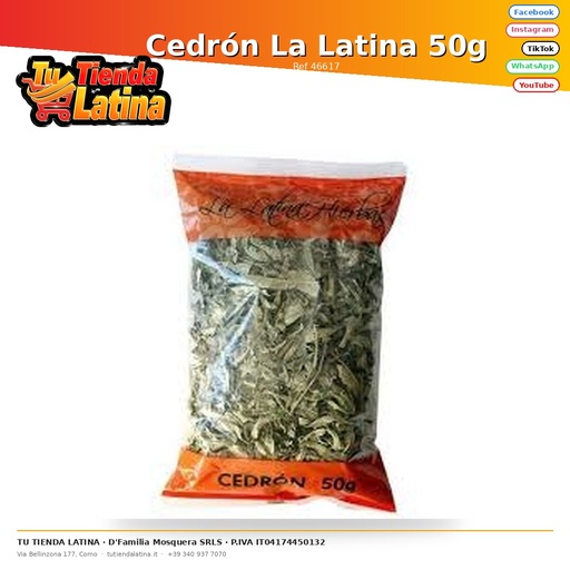 [46617] Cedrón La Latina 50g