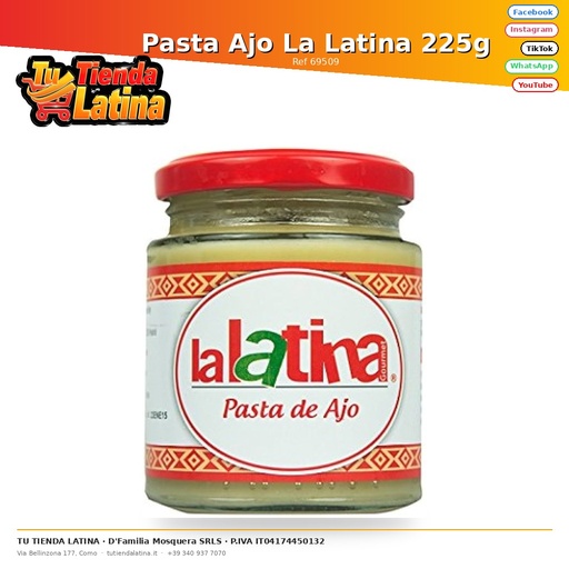 [69509] La Latina Garlic Paste 225g