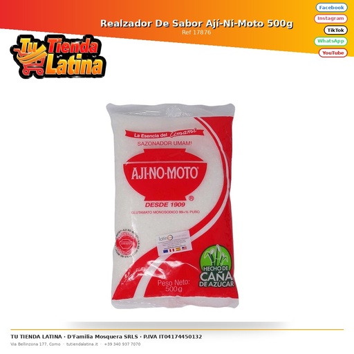 [17876] Realzador De Sabor Ají-Ni-Moto 500g