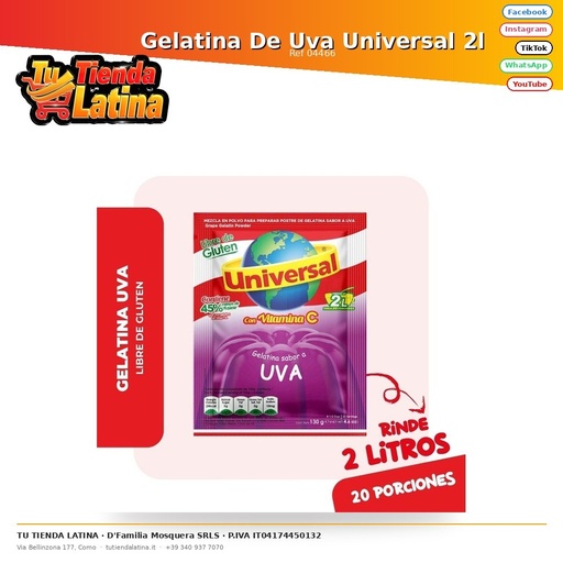 [04466] Universal Grape Jelly 2l