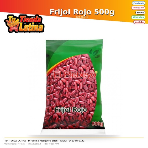 [46013] Frijol Rojo 500g