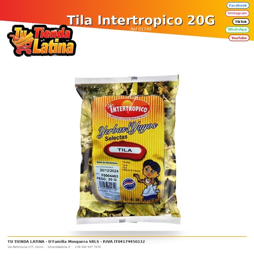 [01749] Tila Intertropico 20G