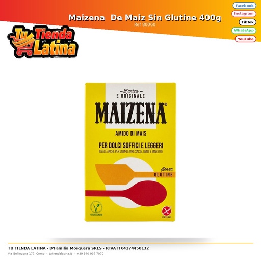 [80060] Maizena  De Maiz Sin Glutine 400g
