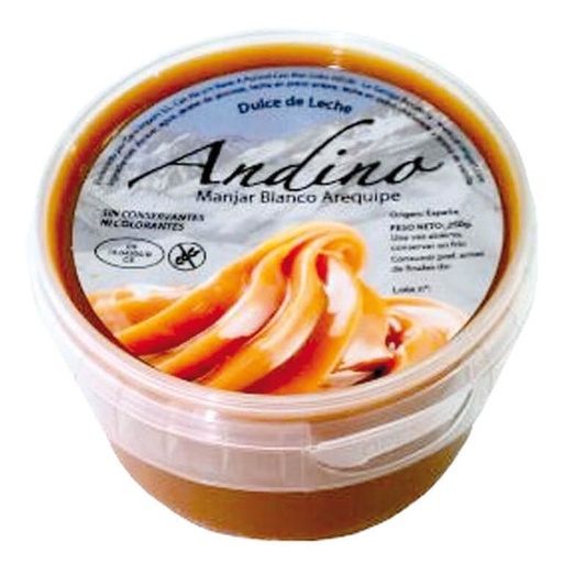 [01491] Dulce De Leche Andino 250g