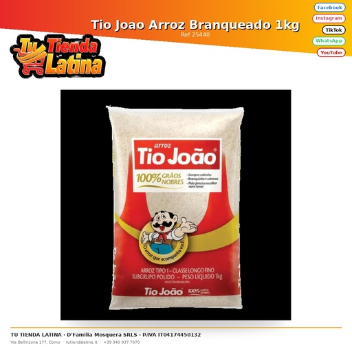[25440] Riso Crusca Tio Joao 1kg