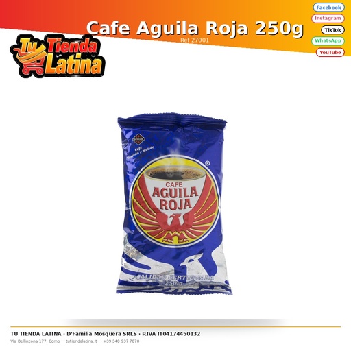 [27001] Cafe Aguila Roja 250g