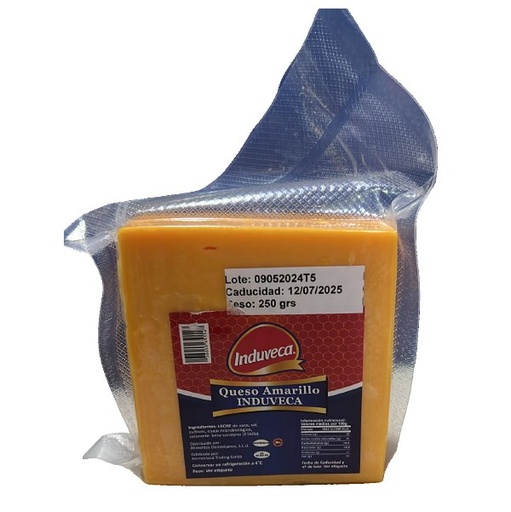 [03717] Queso Amarillo Induveca 250Gr