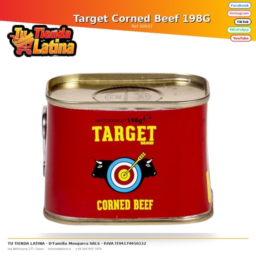 [00007] Target Corned Beef 198G