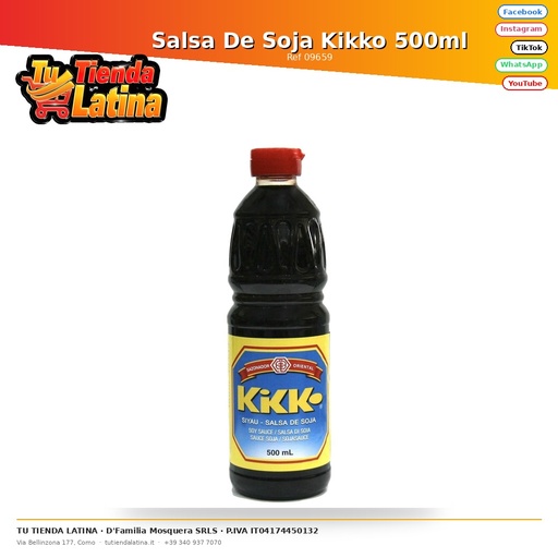 [09659] Salsa De Soja Kikko 500ml