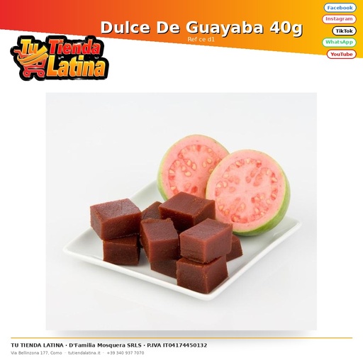 [ce d1] Guava dolce 40g