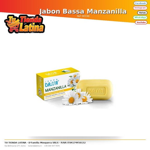 [00598] Jabon Bassa Manzanilla
