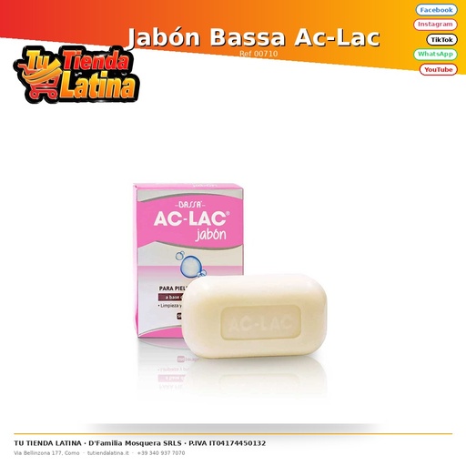 [00710] Jabón Bassa Ac-Lac 