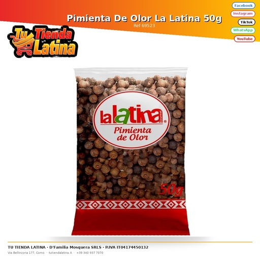 [69523] La Latina Sweet Pepper 50g