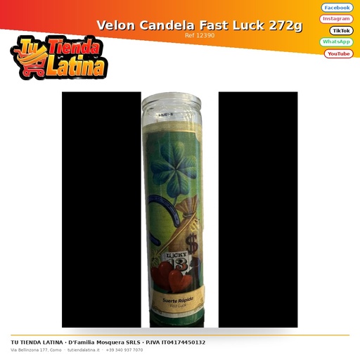 [12390] Velon Candela Fast Luck 272g