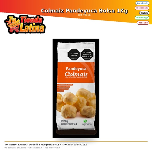 [49166] Colmaiz Pandeyuca Bolsa 1Kg