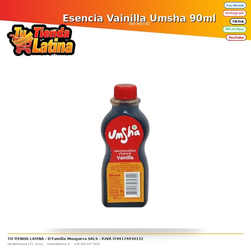 [69700] Umsha Vanilla Essence 90ml