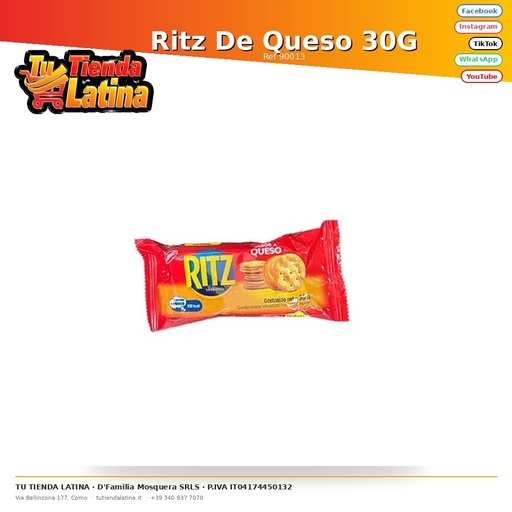 [90013] Ritz al Formaggio 30g