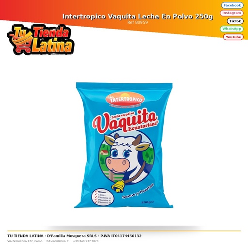 [80959] Intertropico Vaquita Leche En Polvo 250g