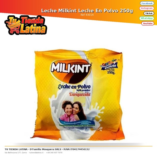 [43014] Leche Milkint Leche En Polvo 250g