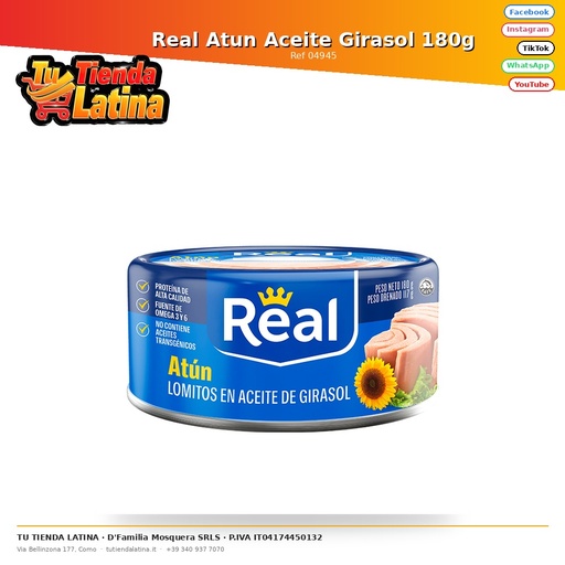 [04945] Atun Aceite Girasol 180g
