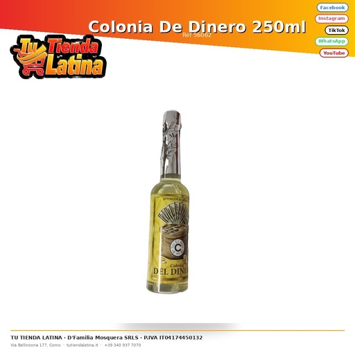 [56062] Colonia De Dinero 250ml