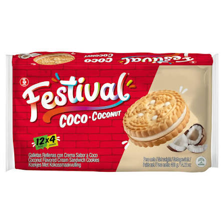 [41890] Coconut Festival Cookies 403g