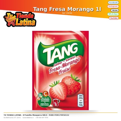 [19096] Tang Fresa Morango 1l