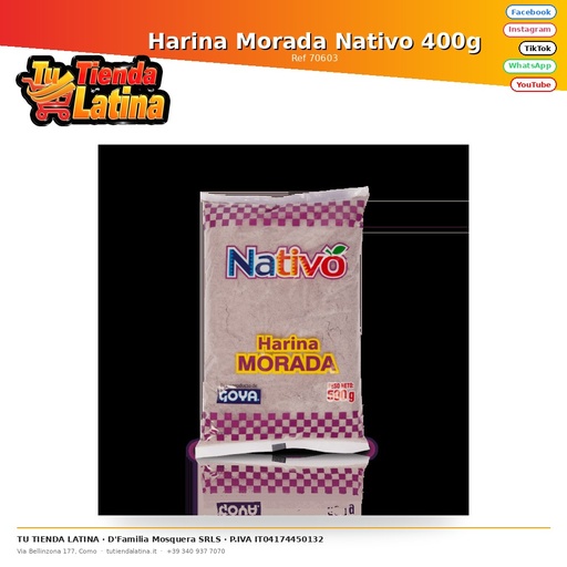 [70603] Native Purple Flour 400g