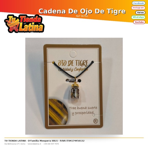 [56781] Tiger Eye Chain