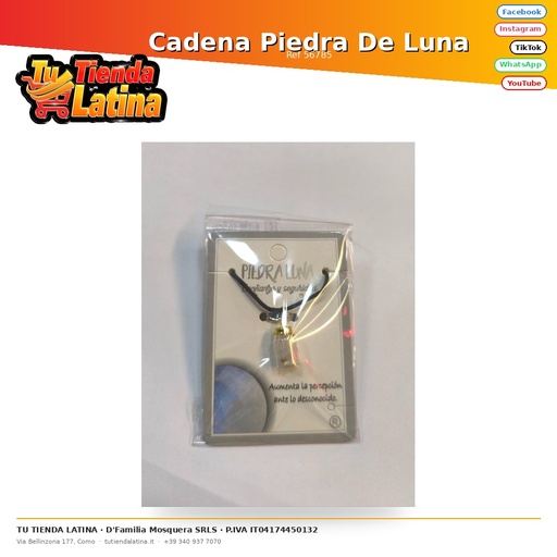 [56785] Cadena Piedra De Luna