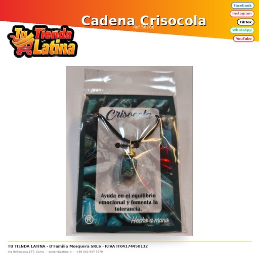 [56786] Cadena Crisocola