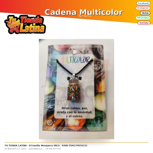 [56714] Cadena Multicolor 
