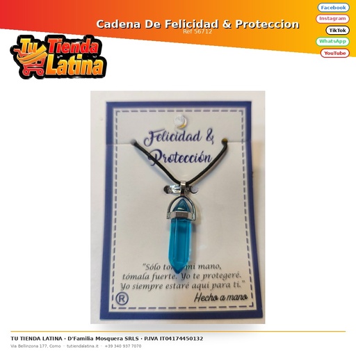[56712] Cadena De Felicidad & Proteccion