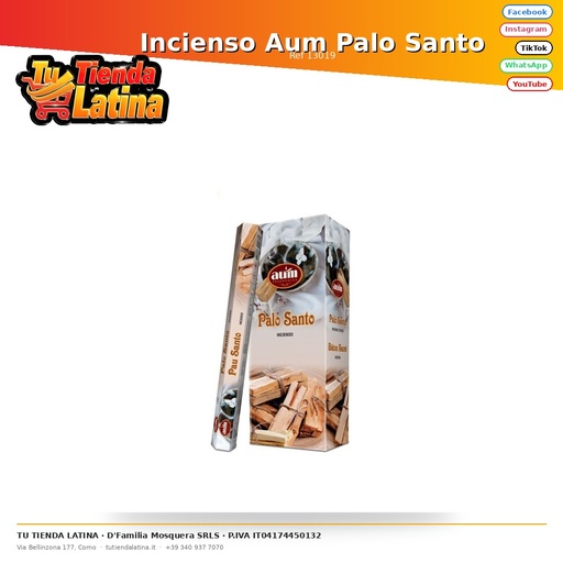 [13019] Aum Palo Santo Incense