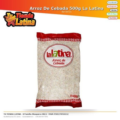 [69721] Barley Rice 500g La Latina