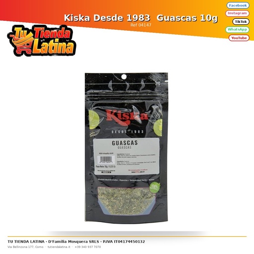 [04147] Kiska Desde 1983  Guascas 10g