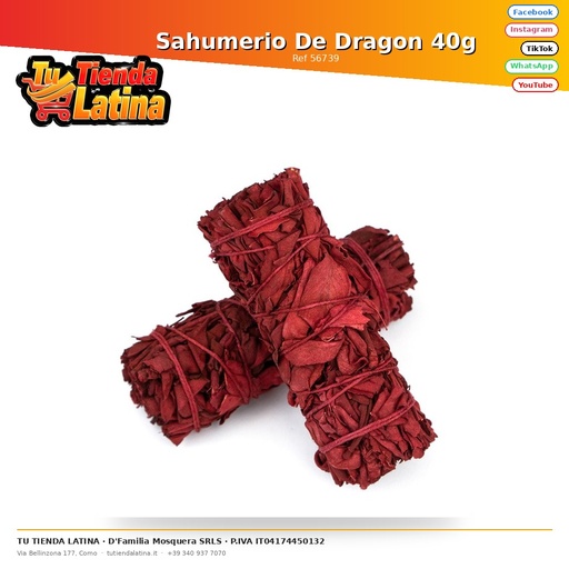 [56739] Sahumerio De Dragon 40g