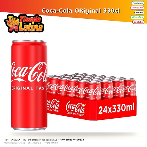 Coca-Cola ORiginal 330cl 