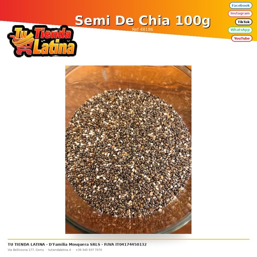 [48186] Chia Semi 100g